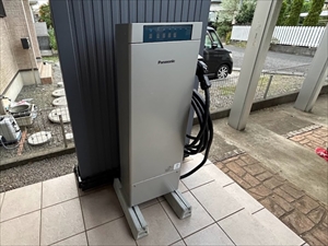 茨城県守谷市　設置機種：パナソニック V2H（eneplat）