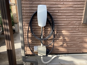 千葉県流山市　設置機種：TESLAウォールコネクター